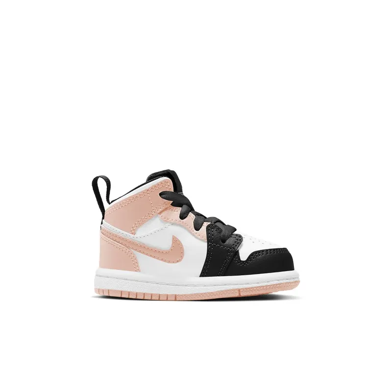 Jordan 1 Mid Arctic Orange Black Toe (TD) (640735-133)
