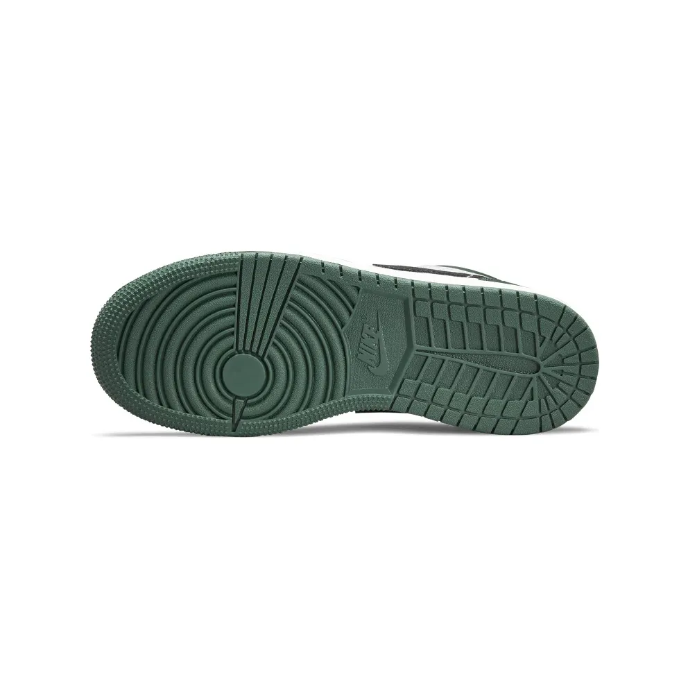 Air Jordan 1 Low Green Toe (GS) (553560-371)