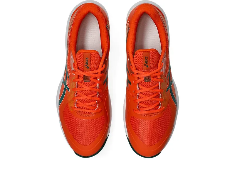 ASICS GAME FF PADEL “Energy Orange / Jewel Green” (1041A493-800)