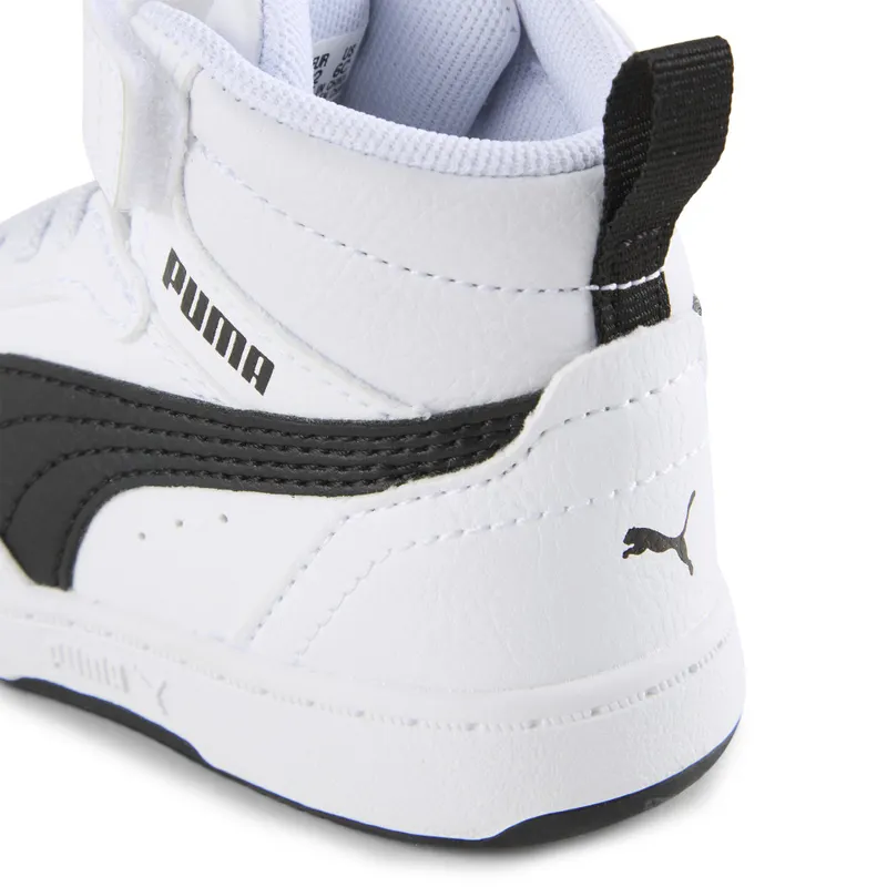 Puma Rebound V6 Mid “Puma White / Puma Black” (396542_02)