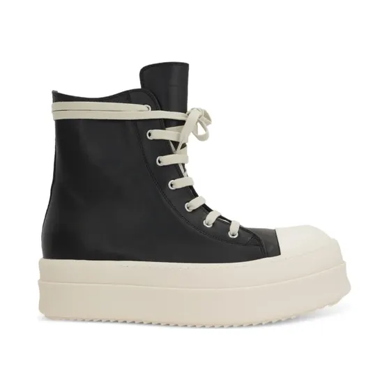 Rick Owens Mega Bumper met plateauzool “Black” (RU02E1859LCO911)