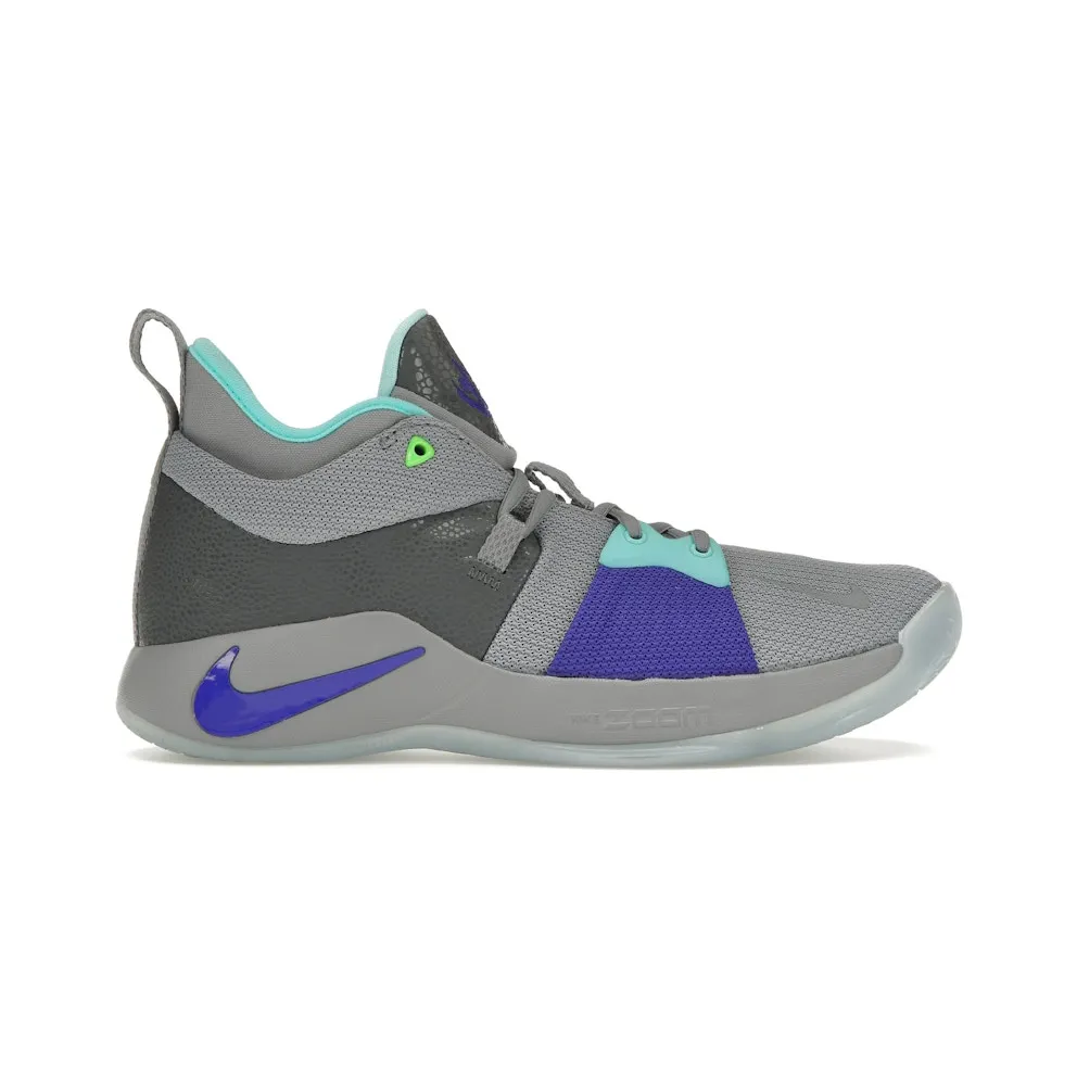Nike PG 2 Pure Platinum Pure Platinum/Neo Turquoise-Wolf Grey (AJ2039 002)