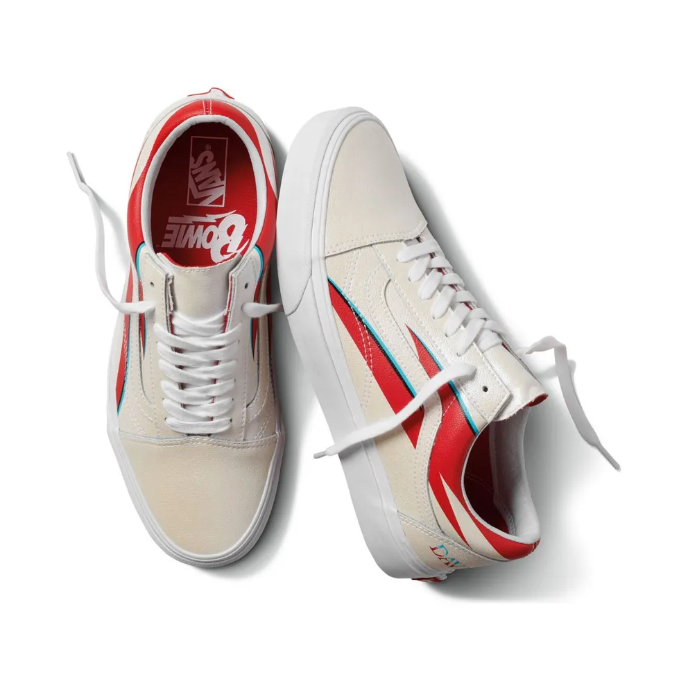 Vans Old Skool David Bowie Aladdin Sane Cream/Red (VN0A38G1VIP)