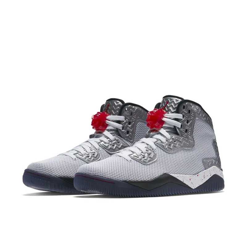 Jordan Air Spike Forty Pe White/Fire Red-Black White/Fire Red-Black (807541-101)