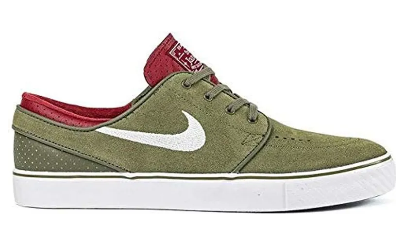 Nike SB Zoom Stefan Janoski Medium Olive Team Red