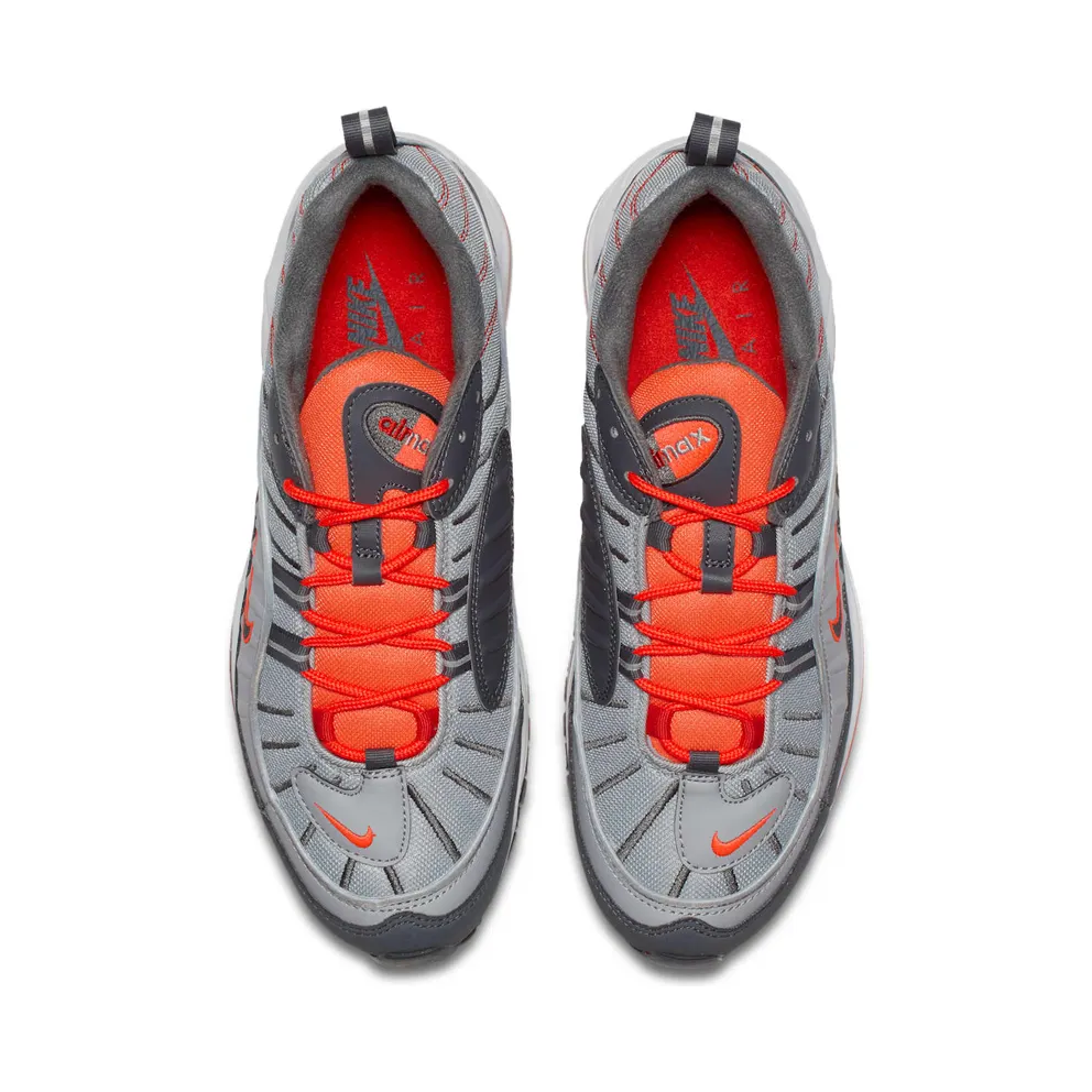 Nike Air Max 98 Wolf Grey Total Crimson (640744-006)