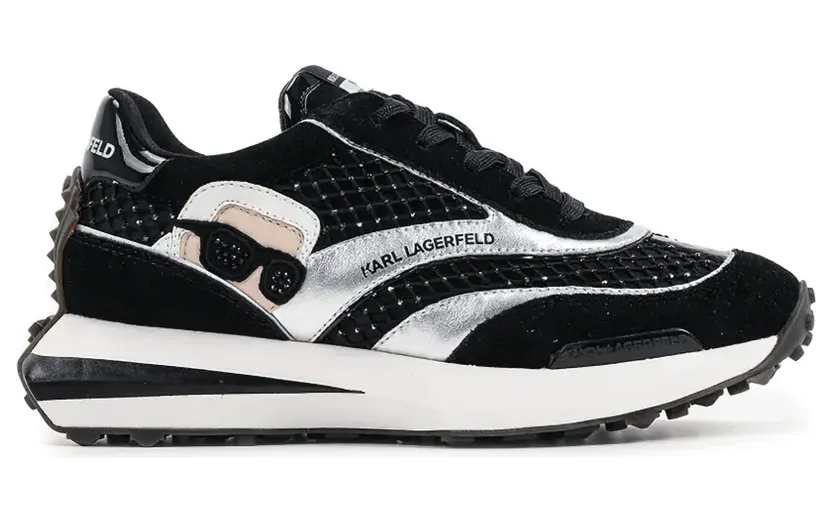 Karl Lagerfeld embellished panelled – Black (KL62933N400)