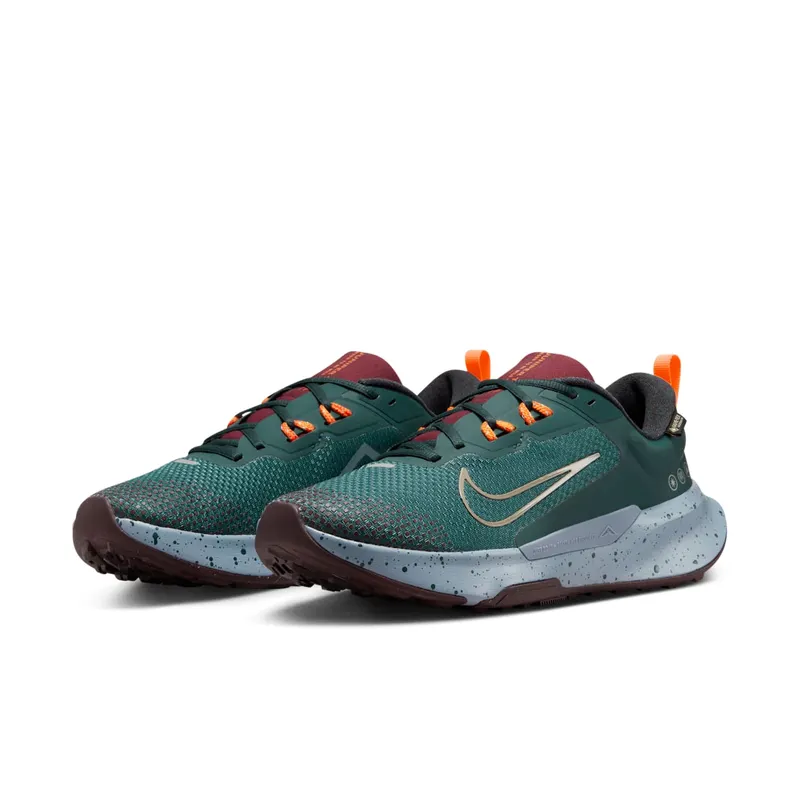Nike Juniper Trail 2 Gore-Tex Deep Jungle Night Maroon Safety Orange Khaki (FB2067-300)