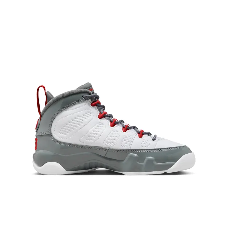 Air Jordan 9 GS “Fire Red” (302359-162)