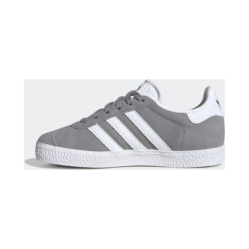 Adidas Gazelle Grey Three / Cloud White / Gold Metallic (FW0714)