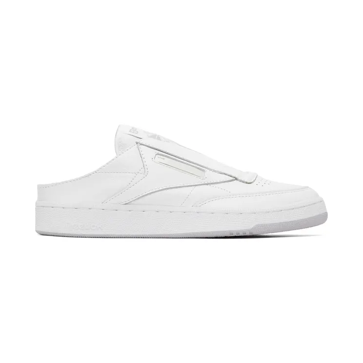 Reebok Beams Club C Laceless Instapschoen Cloud White / Cloud White / Cold Grey 2