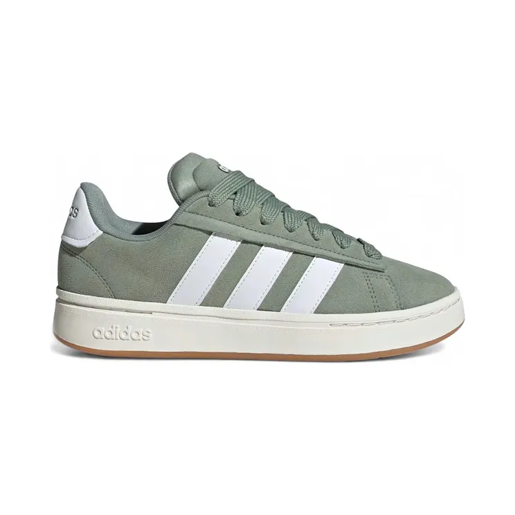 adidas Grand Court Alpha Silver Green White Gum (JR3143)