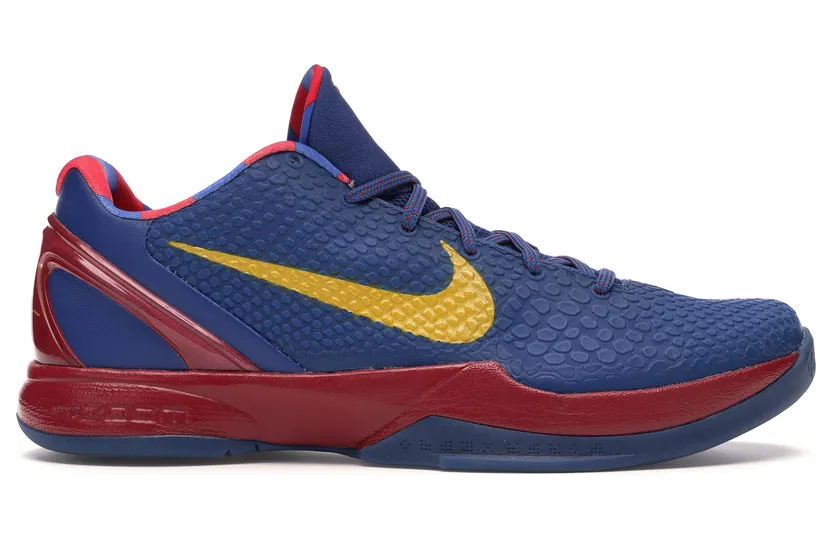 Nike Zoom Kobe 6 ‘Barcelona’ Storm Blue/Yellow Ochre-Strmrd (429659-402)