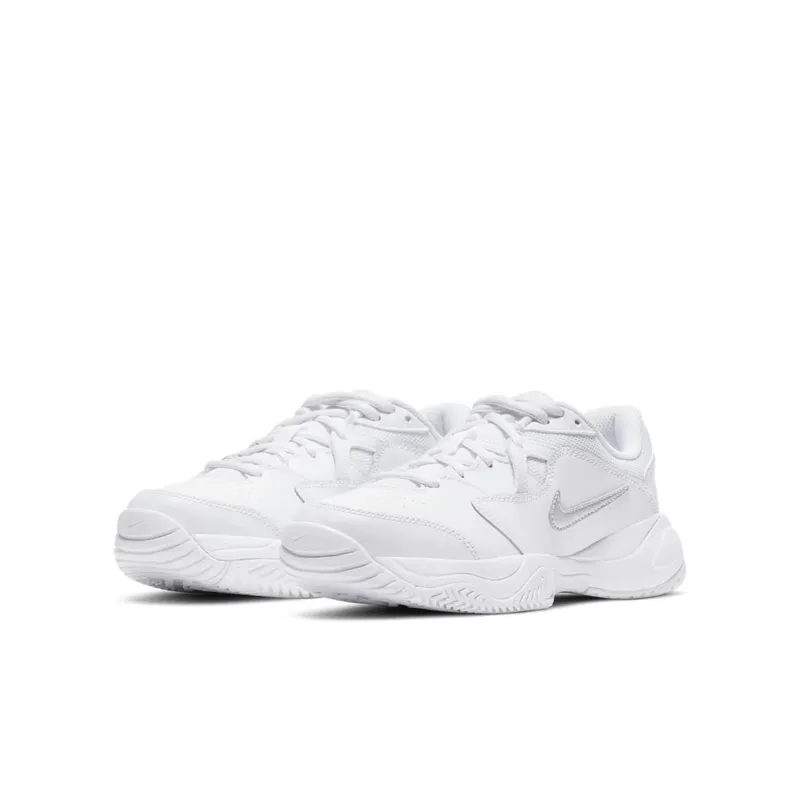 NikeCourt Jr. Lite 2 Older Kids’ Tennis White (CD0440-105)