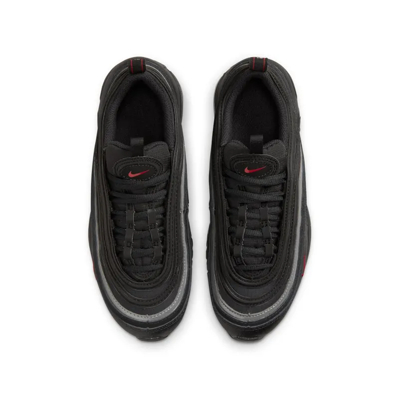 Nike Air Max 97 Black Silver Red (GS) (921522-028)