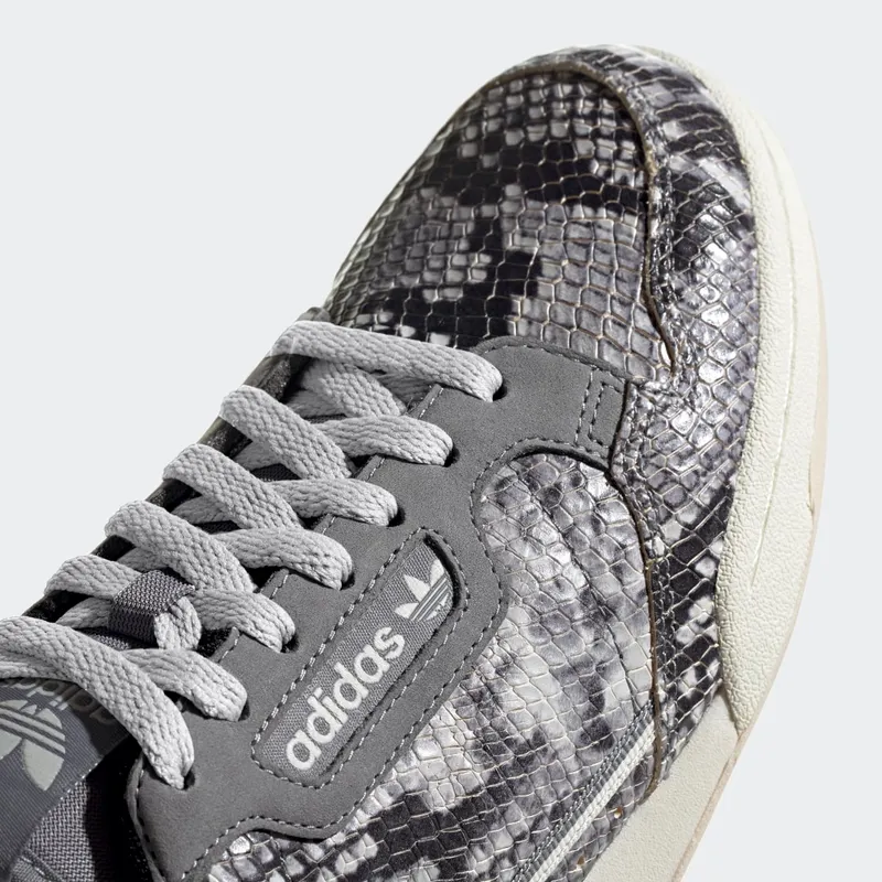 Adidas Continential 80 ‘Grey Snakeskin’ Grey Two/Off White/Linen (EH0169)