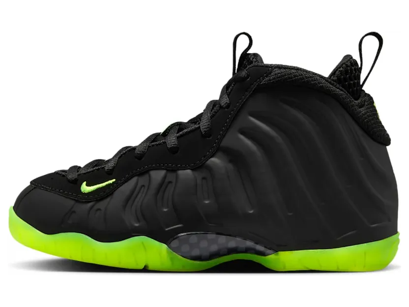 Nike Little Posite One PS “Black Volt” (HF0978-001)