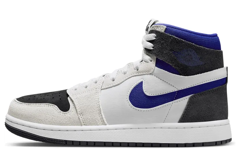 Air Jordan 1 Zoom Air CMFT “Neutral Grey / Off-Noir / White / Concord” (DV1305-040)