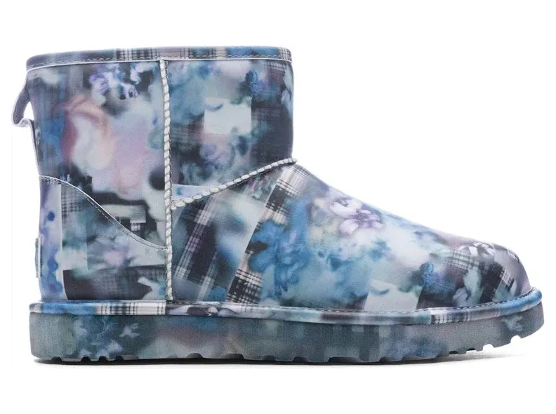 UGG Classic Mini II Boot Collina Strada Dark Blue Floral (1170173-DFL)
