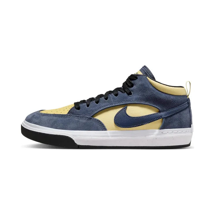 Nike SB React Leo “Thunder Blue / Saturn Gold / Soft Yellow” (DX4361-400)