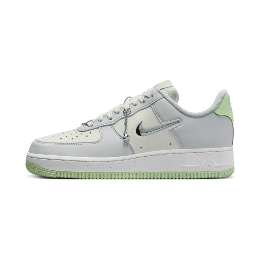 Nike Air Force 1 Low ’07 SE Next Nature Sea Glass Vapor Green Liquid Metal (FN8540-001)