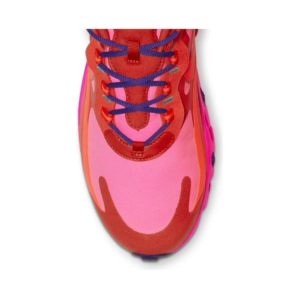 Nike Air Max 270 React Electronic Music Mystic Red/Pink Blast/Habanero Red (AO4971-600)