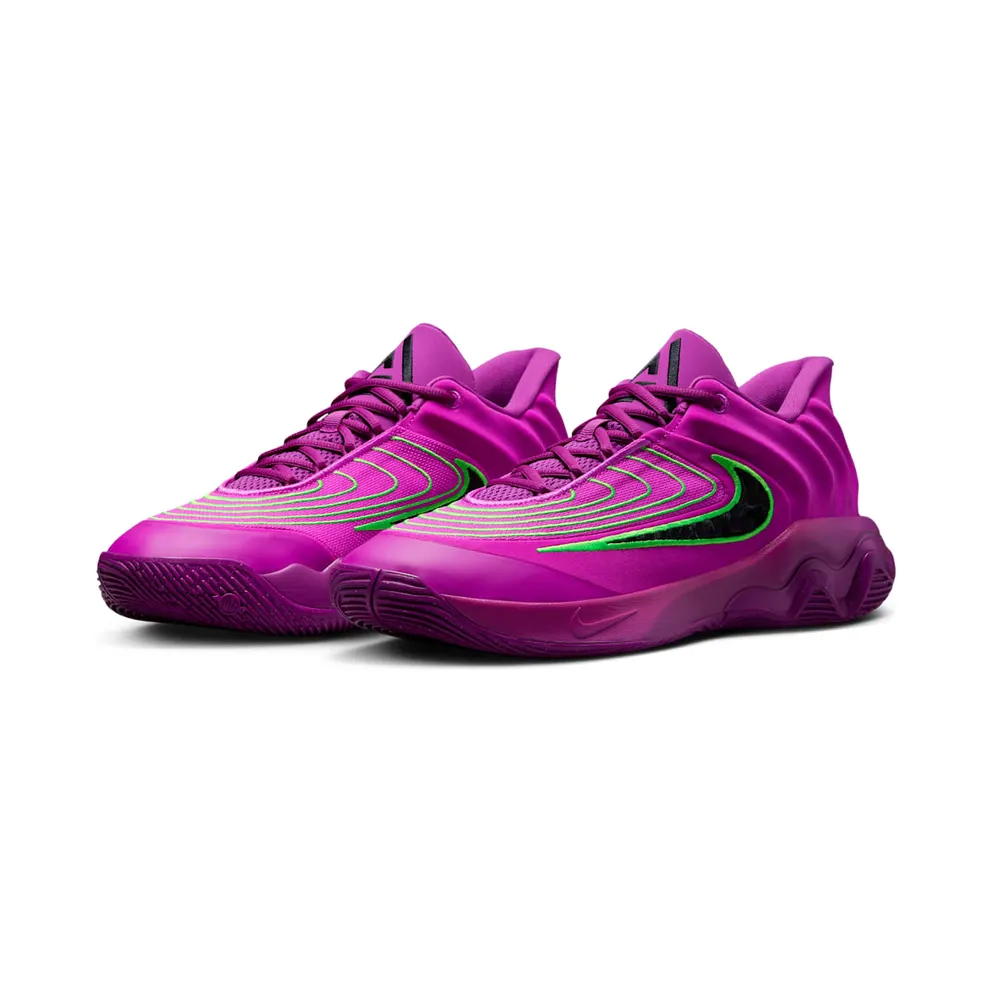 Nike Giannis Immortality 4 Hyper Violet Green Strike Bold Berry Black (FQ3680-501)
