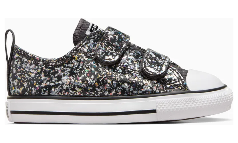 Converse Chuck Taylor All Star Glitter Easy-On Dark Matter/White/Black (A09274C)