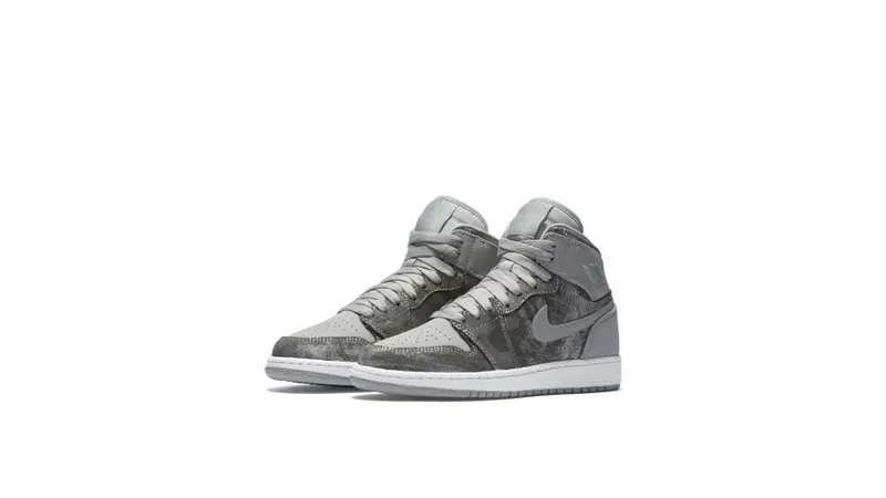 Jordan 1 Retro All Star 2016 (GS) Wolf Grey/Metallic Silver/White (819664-004)