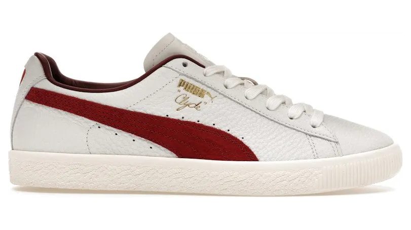 Puma Clyde Made in Italy White Intense Red (398509-02)