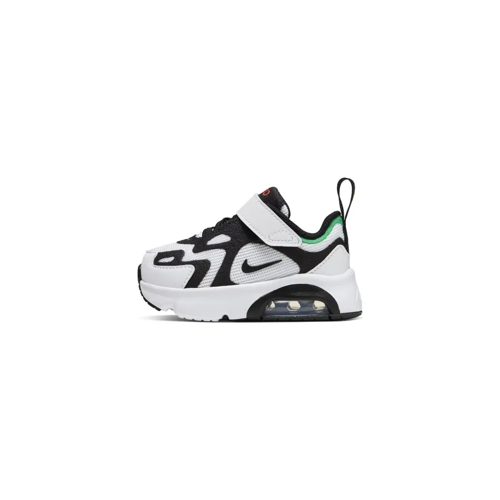 Nike Air Max 200 Rasta (TD) White/Bright Crimson-University Gold-Black (AT5629-100)