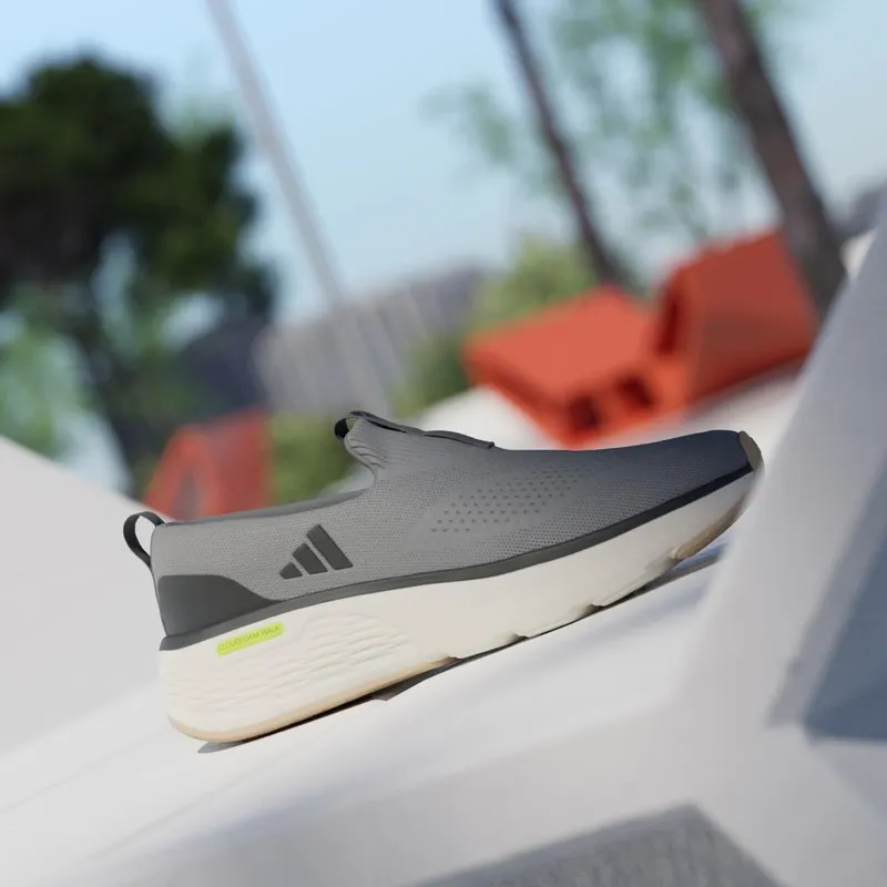Adidas Cloudfoam Go Lounger Grey Three / Core Black / Off White (ID4021)