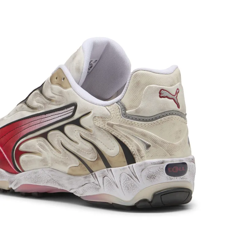 Puma Inhale Distressed “Alpine Snow / For All Time Red” (404532_02)