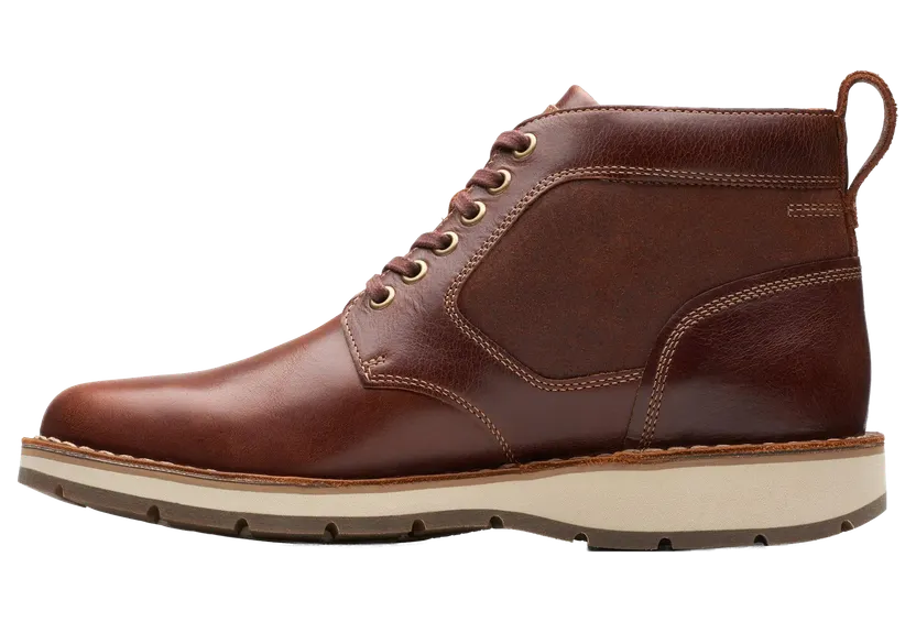 Clarks Gravelle Top “Brown Leather” (26174575)