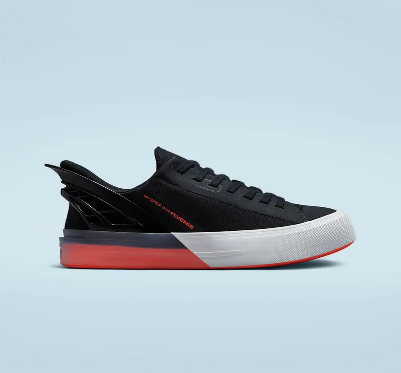 Converse Chuck Taylor All Star FlyEase Black/wild Mango/White (172805C)