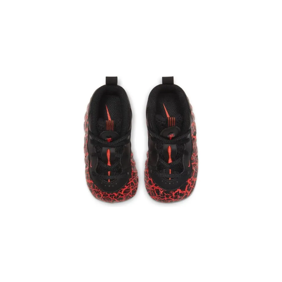 Nike Air Foamposite One Cracked Lava (I) Black/Bright Crimson (644790-012)