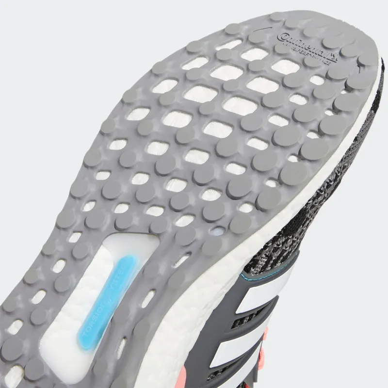 adidas Ultraboost 5 DNA Grey Five / Cloud White / Acid Red (GZ0399)