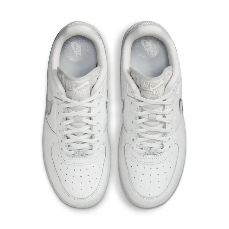 Nike Air Force 1 Low Dance “Summit White Photon Dust Metallic Silver” (FJ7409-101)