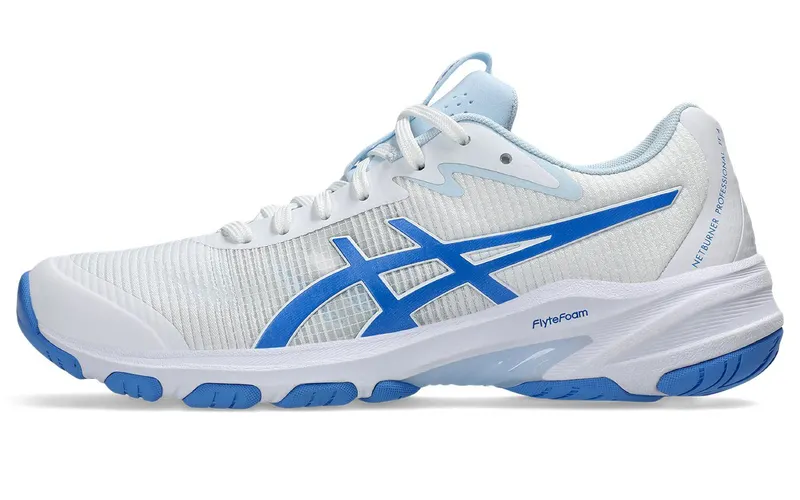 ASICS Netburner Professional FF 4 White Blue Coast (1072A097-104)