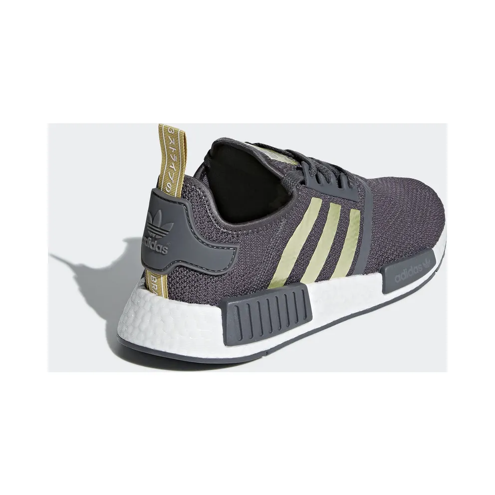 adidas NMD R1 Grey Five Gold Metallic (W) Grey Five/Gold Metallic/Pyrite (B37651)