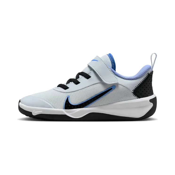 Nike Omni Multi-Court “Football Grey / Black / Astronomy Blue / Royal Pulse” (DM9026-009)