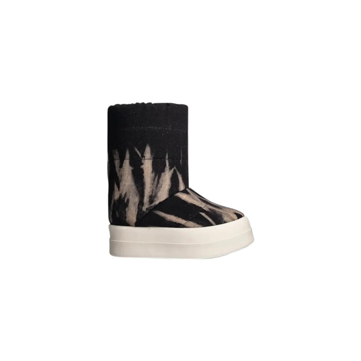 Rick Owens DRKSHDW Mega Bumper Lunar Boot Black Terra (DU02D2838 DBSUPA 9831)