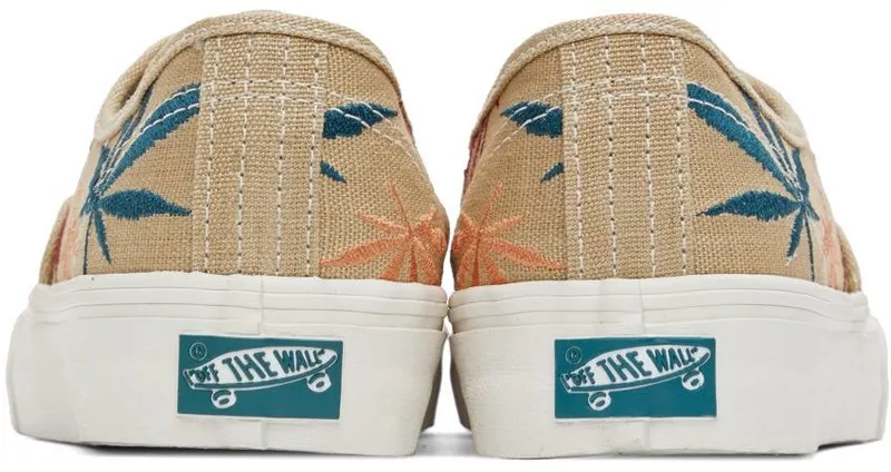 Vans Beige Authentic VR3 Low Sneakers (VN0A5EE2AZB1)