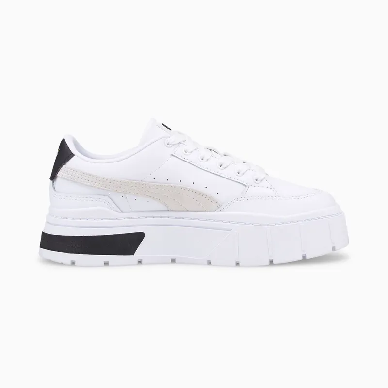 Puma Mayze Stack White/Grey (384363-01)