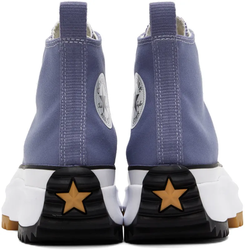 Converse Run Star Hike Platform Seizoenskleur Slate Lilac/Black/White (A03702C)