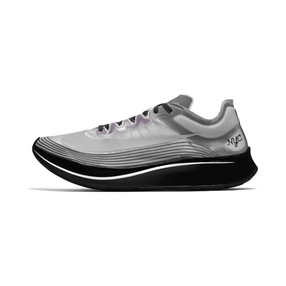 Nike Zoom Fly NYC Metallic Silver/Black (AH5088-001)