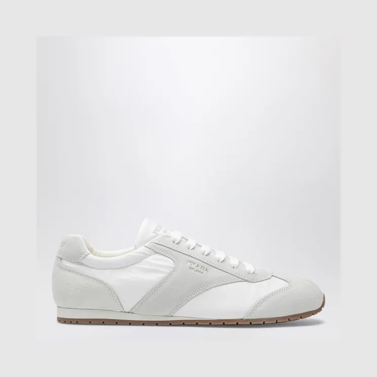 White fabric and suede Sneakers 2EE465G000D7R/S_PRADA-F0009_604-11