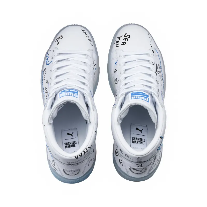 Puma Clyde Mid Shantell Martin (W) Puma White/Puma White (365897-01)