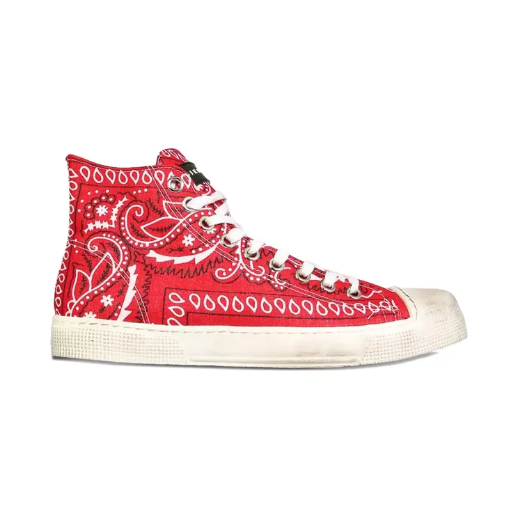 Metal Gienchi Klassische High-Top-Sneakers “Red” (GXUHIGN000BANDROSS)
