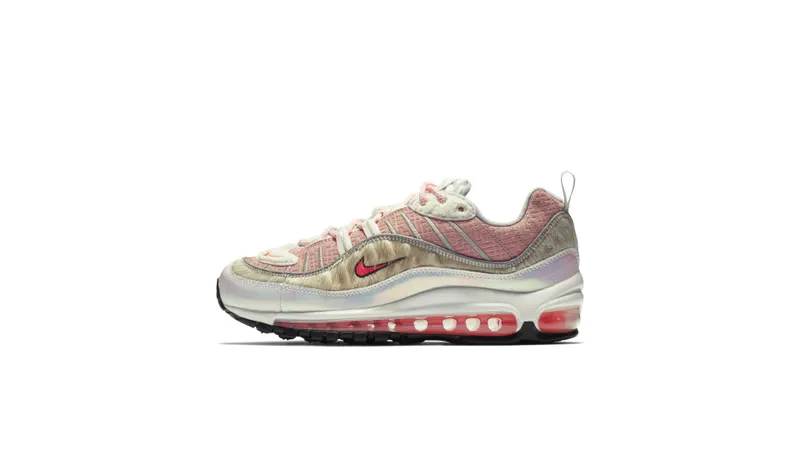 Nike Air Max 98 Chinese New Year 2019 (W) Bleached Coral/Bright Crimson-Sail (BV6653-616)